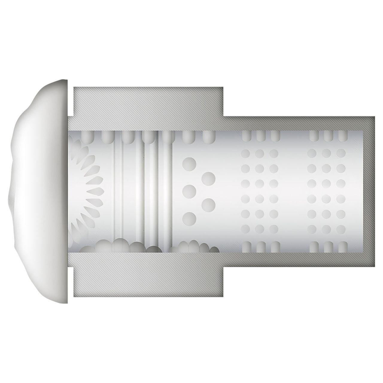 JamyJob - fel-le mozgó, rezgő maszturbátor (fekete) JamyJob - fel-le mozgó, rezgő maszturbátor (fekete)