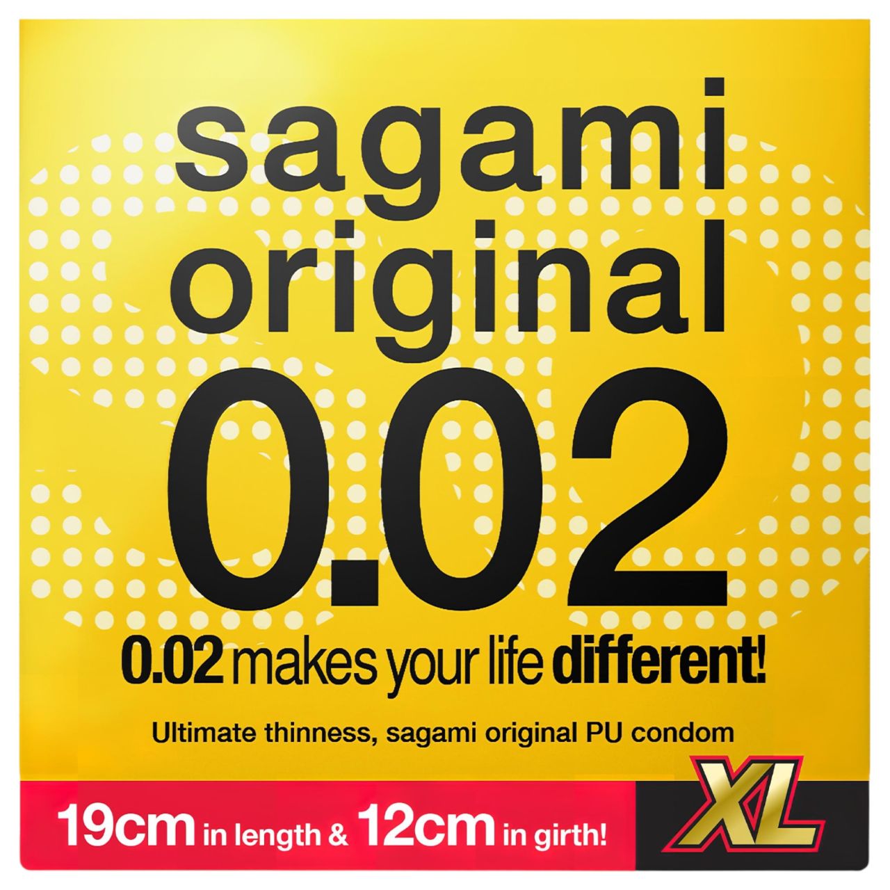 Sagami Original 0,02 XL - óvszer - 61mm (1db)