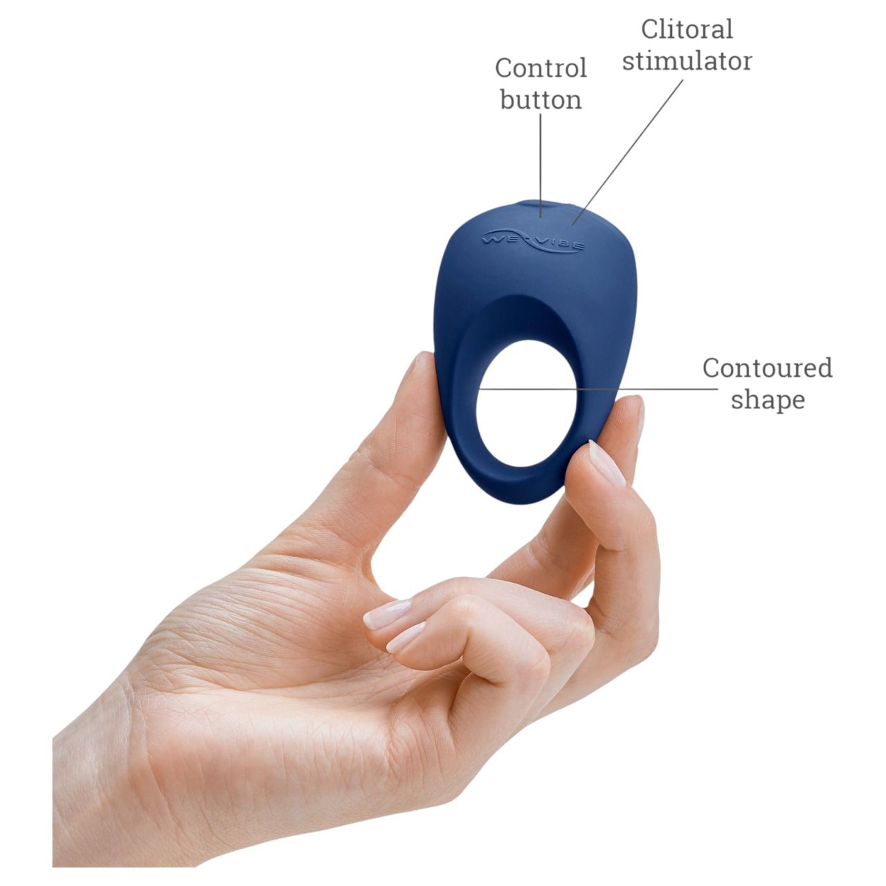 We-Vibe Pivot 2 - okos vibrációs péniszgyűrű (kék)