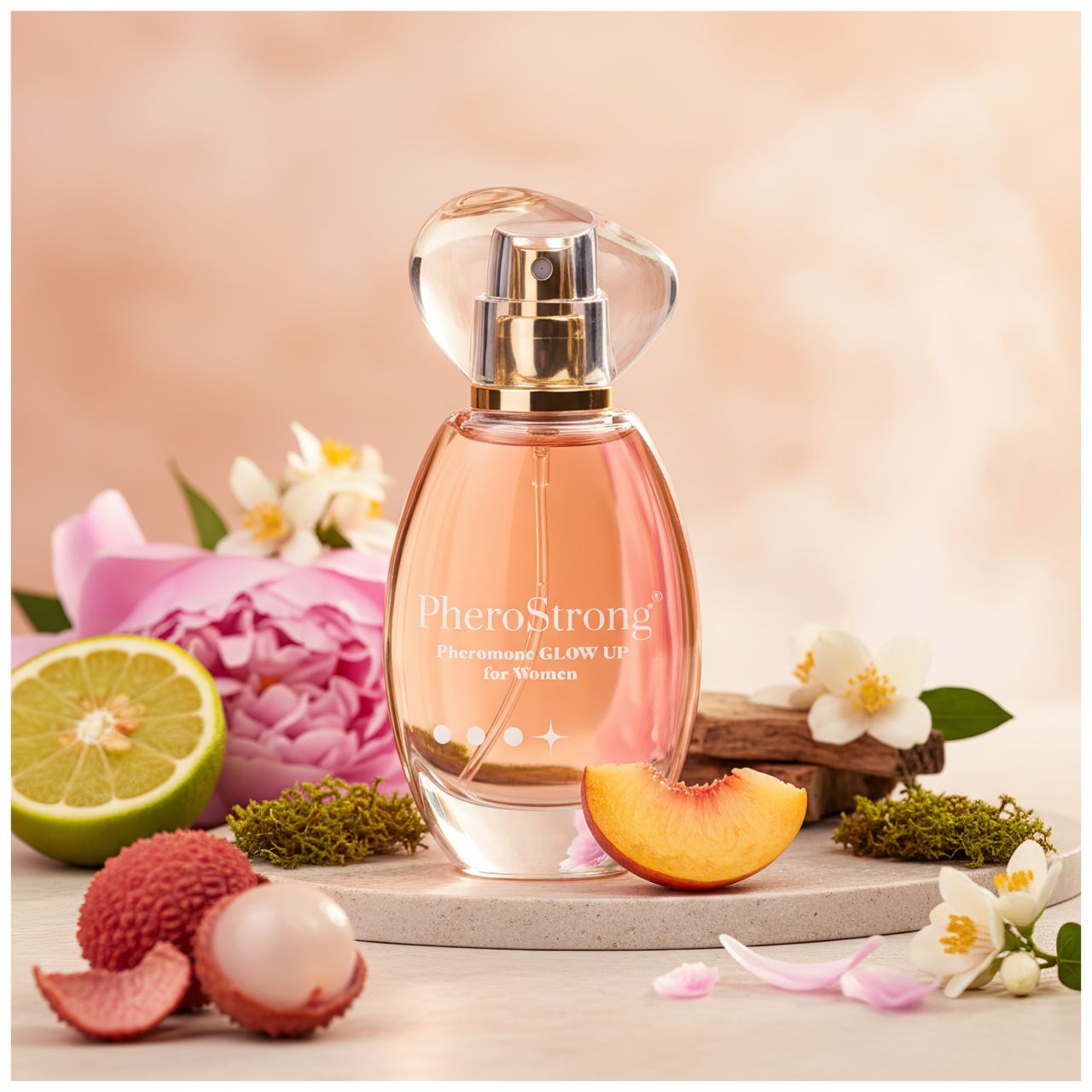 PheroStrong Glow up - feromon parfüm nőknek (50 ml)