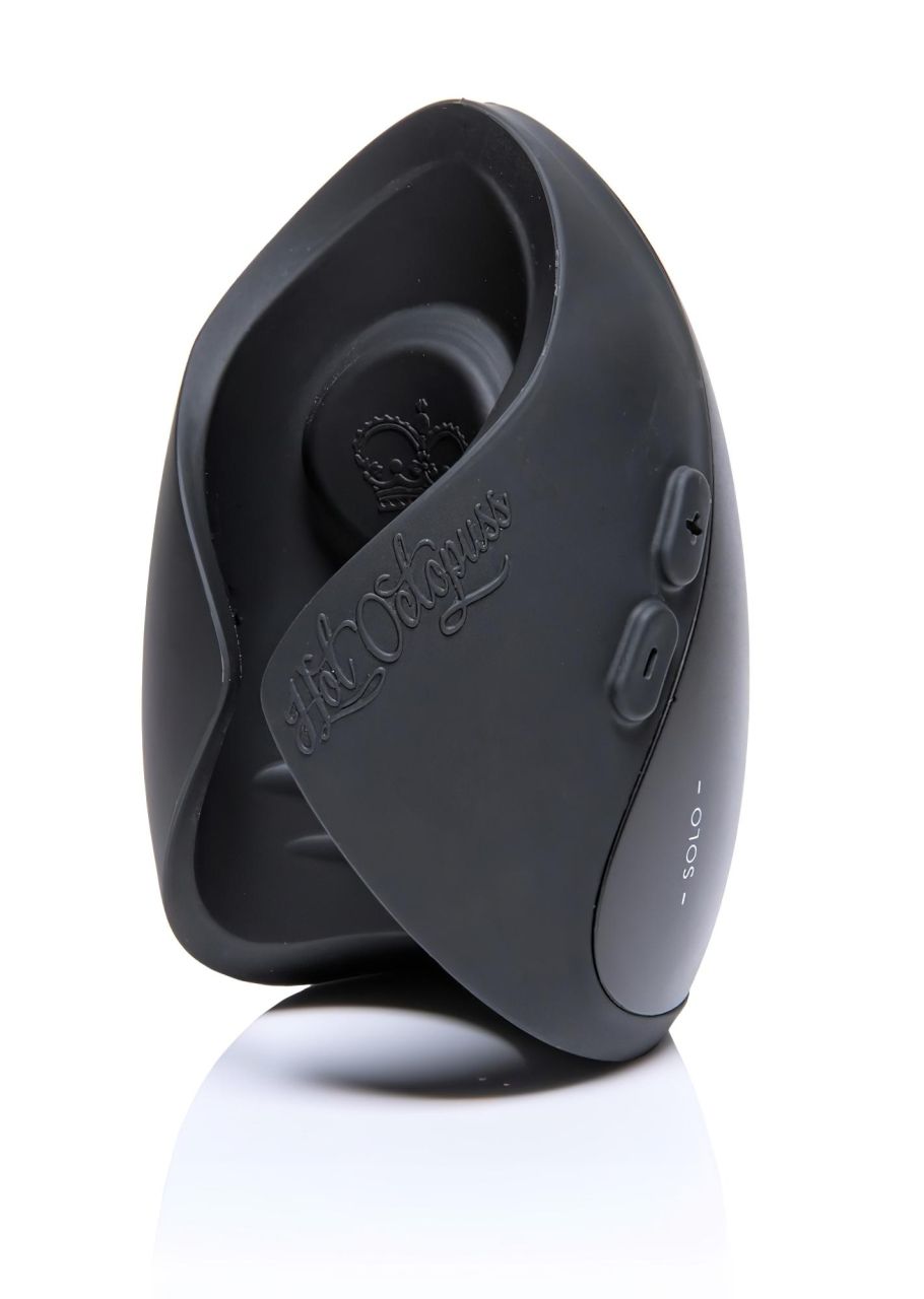 Hot Octopuss Pulse Solo Lux - rádiós maszturbátor (fekete)