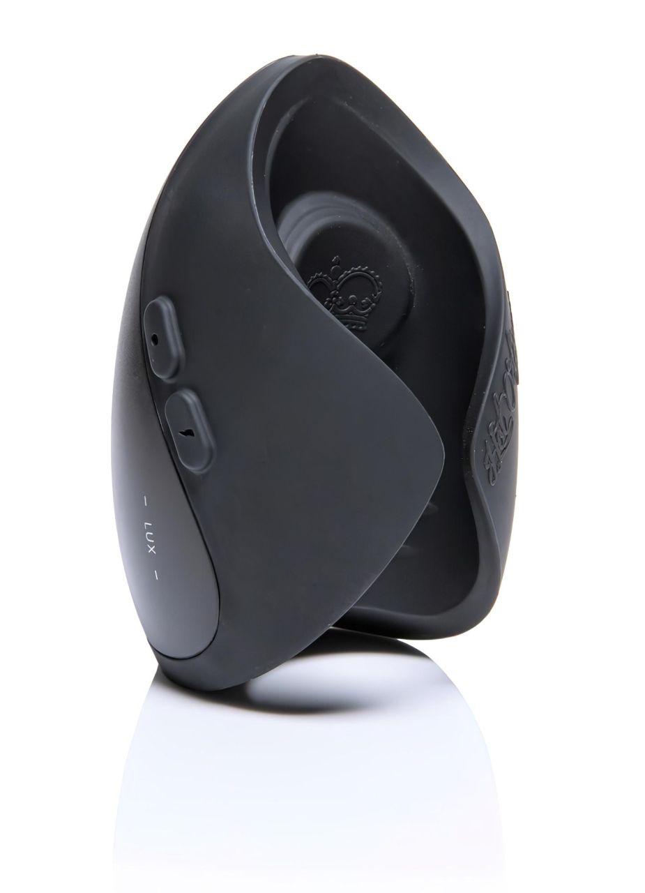 Hot Octopuss Pulse Solo Lux - rádiós maszturbátor (fekete)
