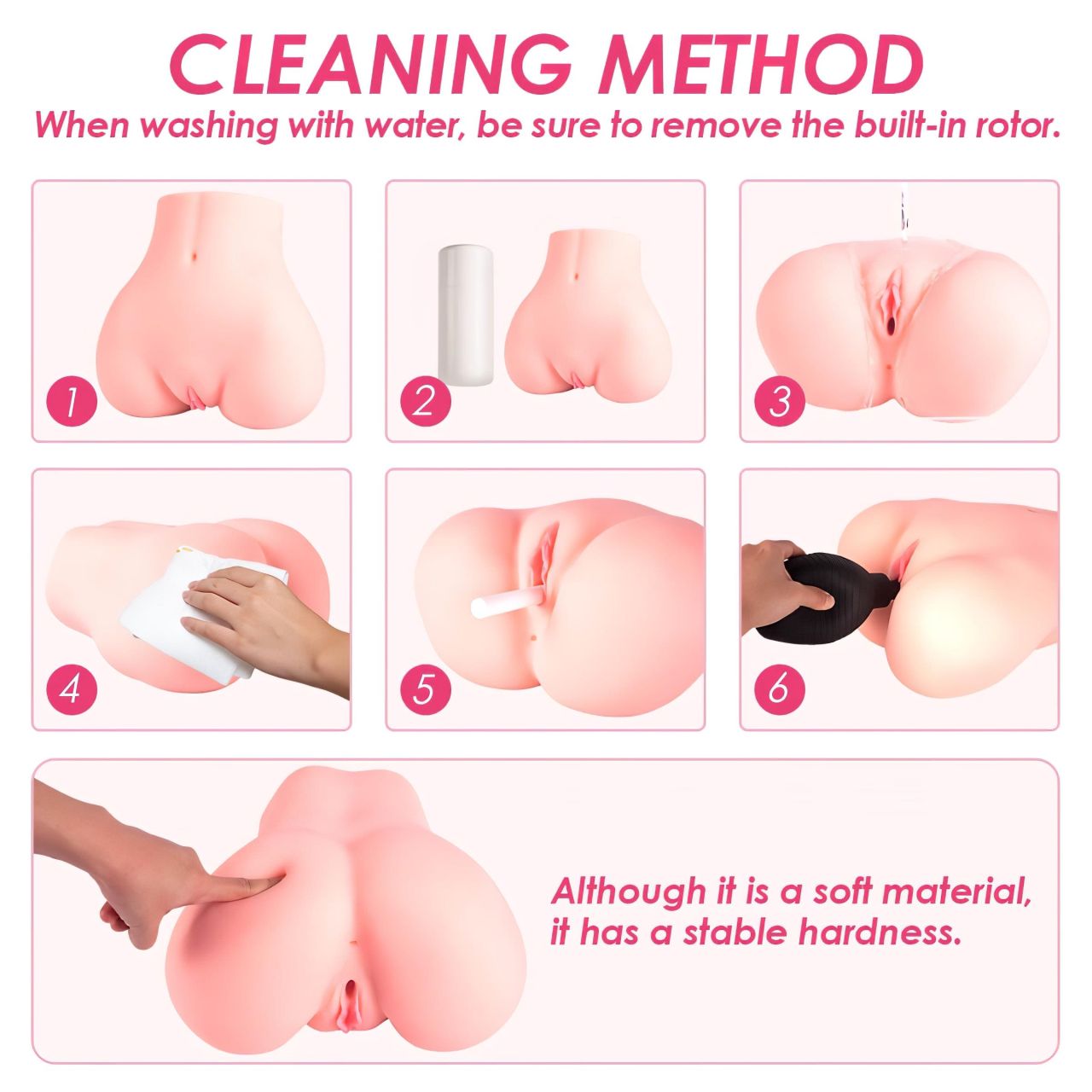 Vibeconnect - okos torzó maszturbátor (natúr) Vibeconnect - okos torzó maszturbátor (natúr)