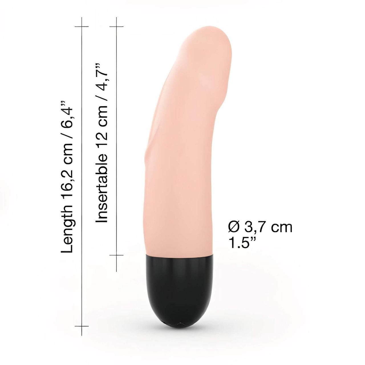 / Dorcel Real Vibration S 2.0 - akkus vibrátor (natúr)
