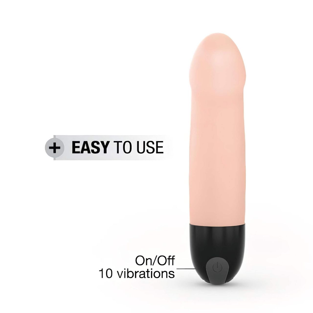 / Dorcel Real Vibration S 2.0 - akkus vibrátor (natúr)