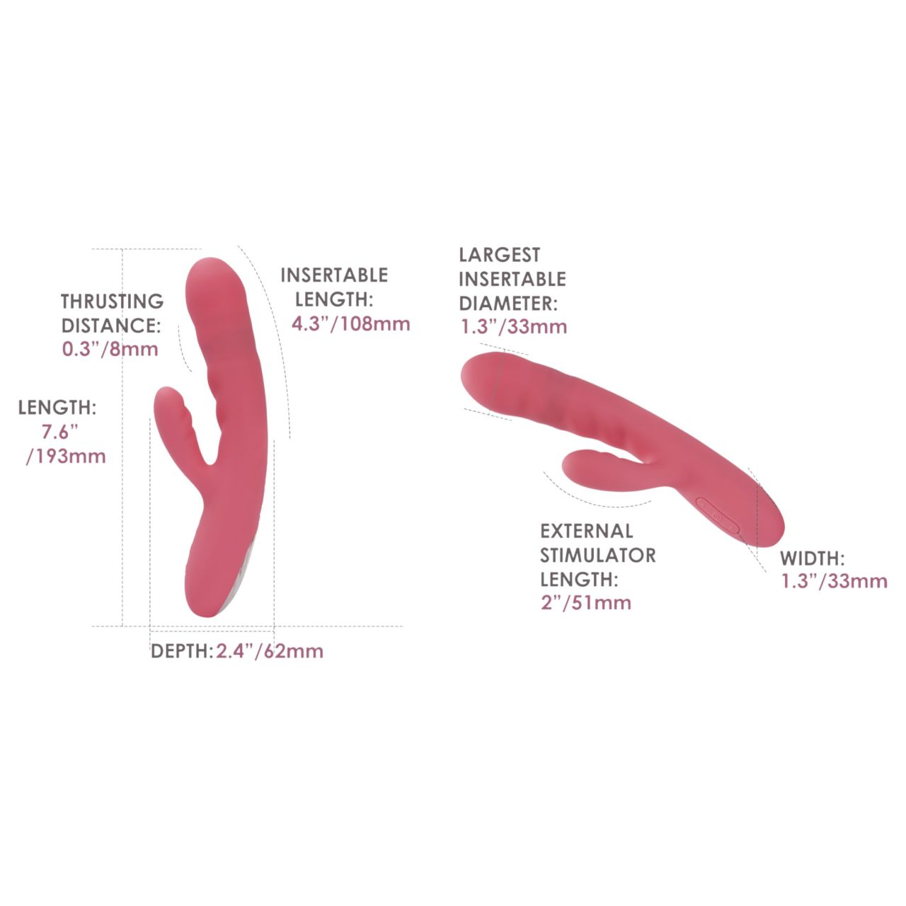 Svakom Avery - akkus, csiklókaros lökő vibrátor (pink) Svakom Avery - akkus, csiklókaros lökő vibrátor (pink)