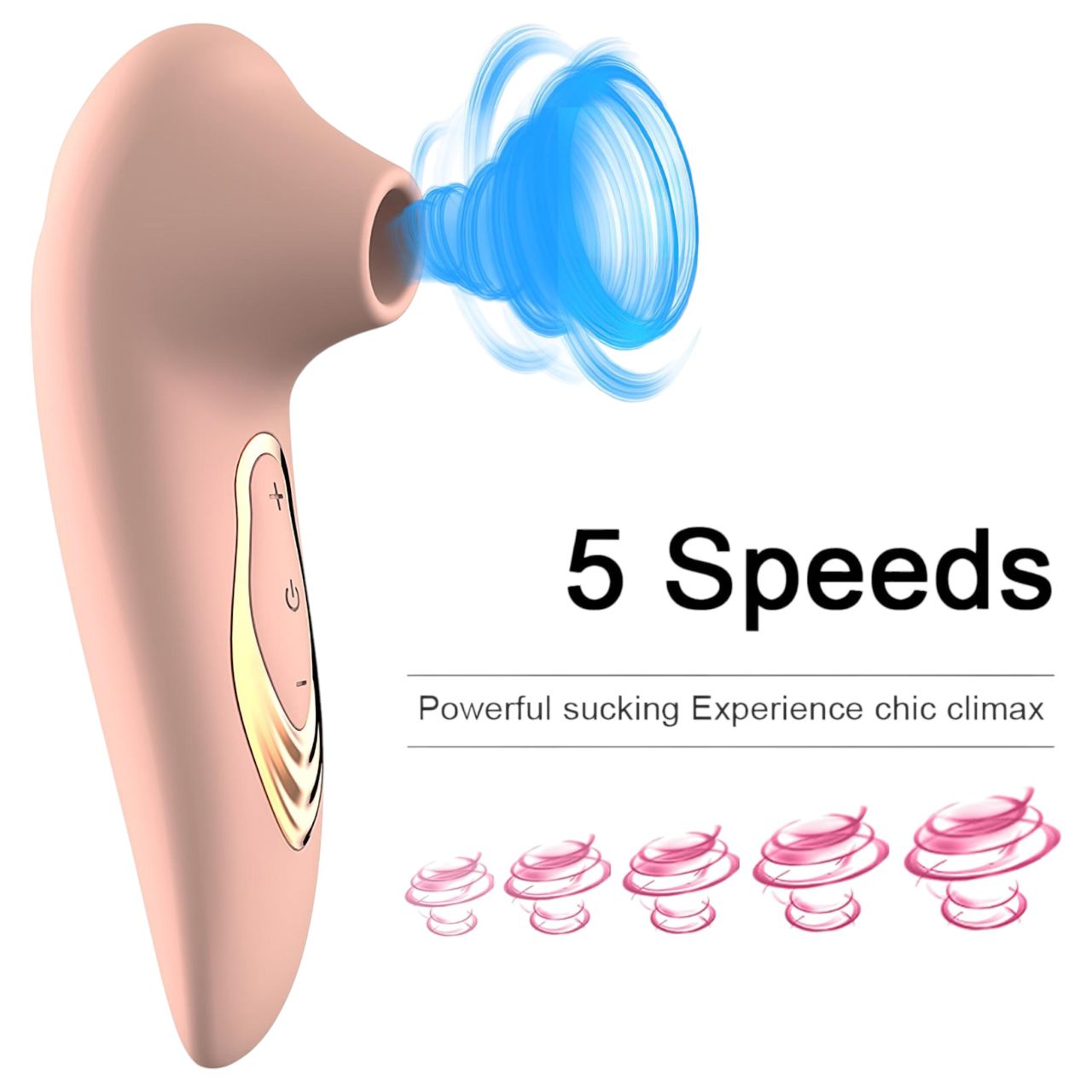 AlvUp - léghullámos csiklóizgató vibrátor (pink) AlvUp - léghullámos csiklóizgató vibrátor (pink)