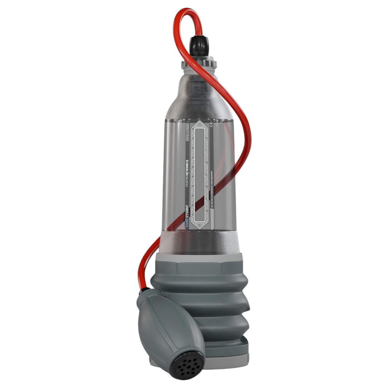 Bathmate HydroXtreme8 - hidraulikus péniszpumpa (átlátszó)