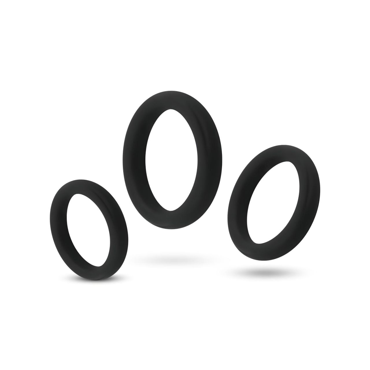 Easytoys Explore Ring - péniszgyűrű szett - 3 részes (fekete) Easytoys Explore Ring - péniszgyűrű szett - 3 részes (fekete)