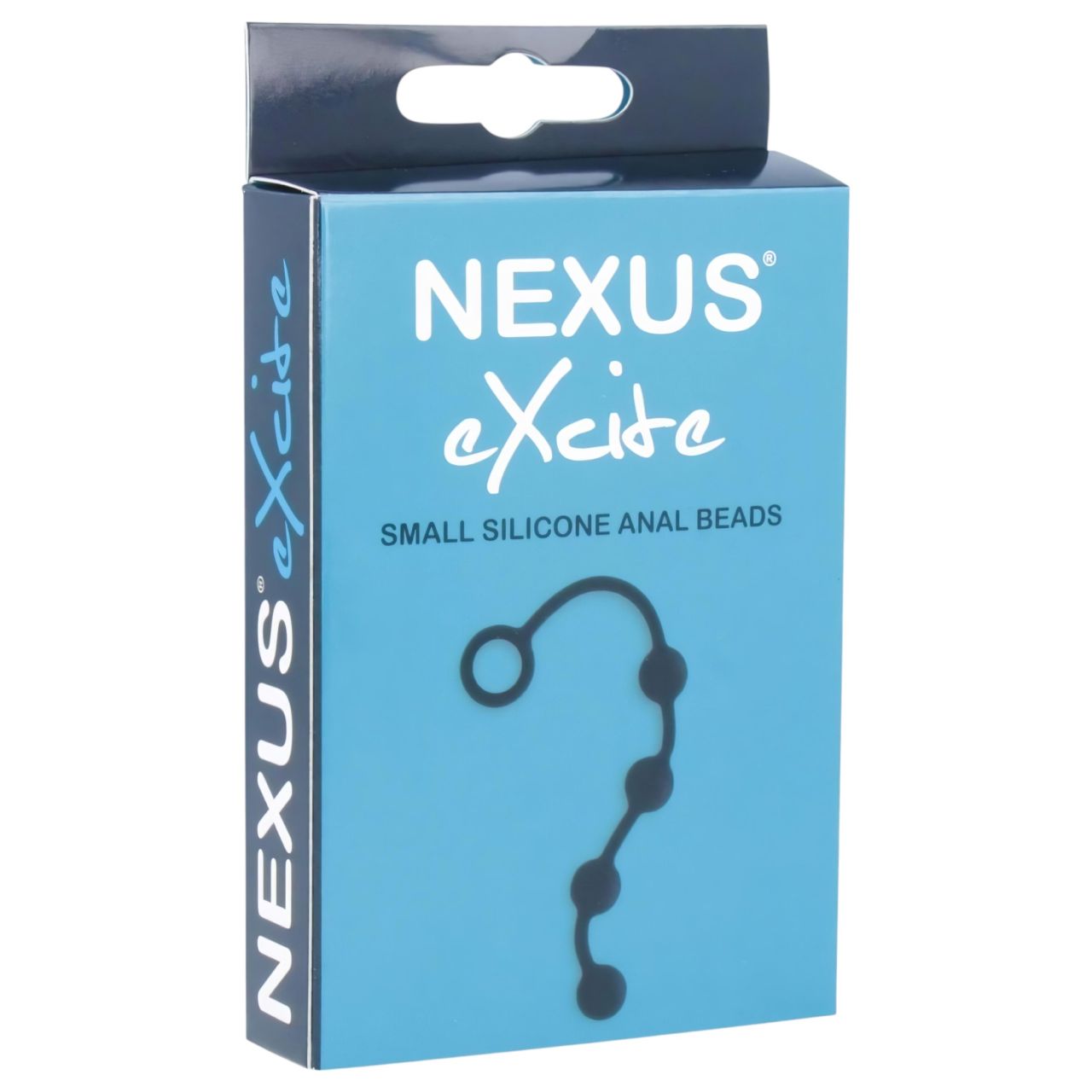 Nexus Excite - 4 gyöngyös anál dildó - fekete (kicsi)
