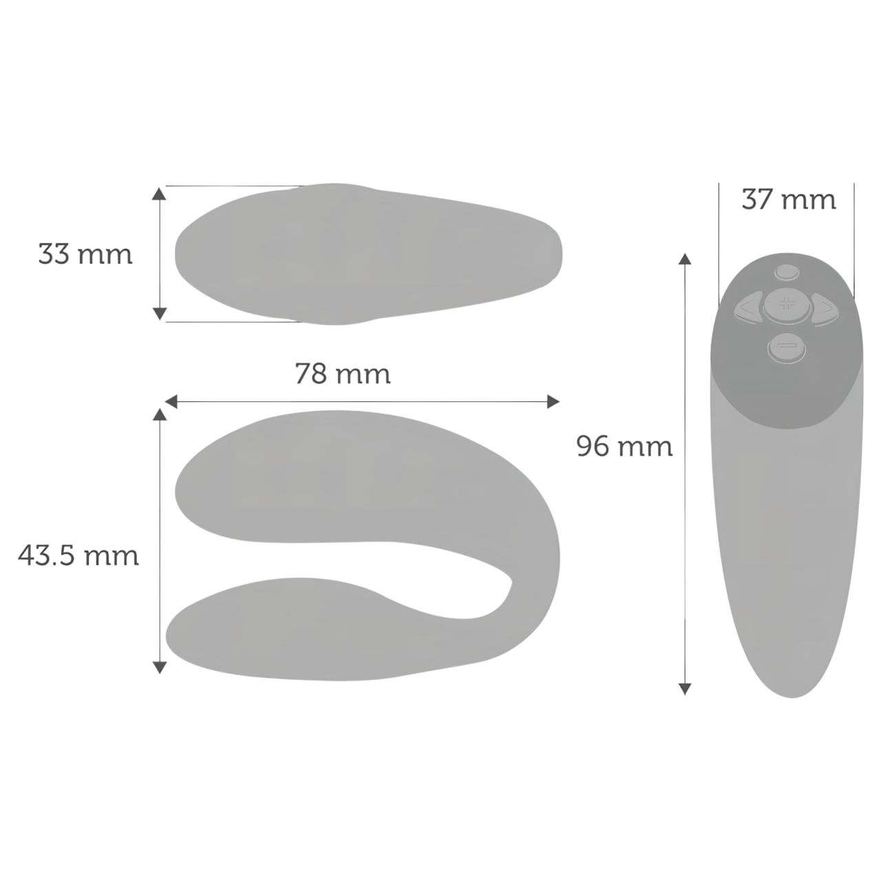 We-Vibe Chorus - akkus, okos párvibrátor (narancs) We-Vibe Chorus - akkus, okos párvibrátor (narancs)