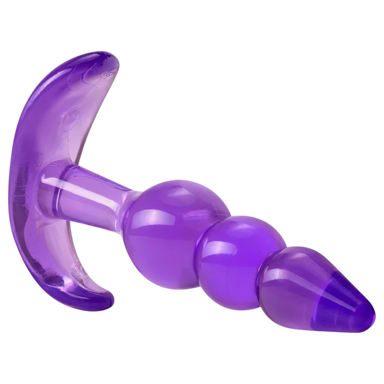 Desirel - gömbös, bőrbarát anál plug kezdőknek (lila) Desirel - gömbös, bőrbarát anál plug kezdőknek (lila)