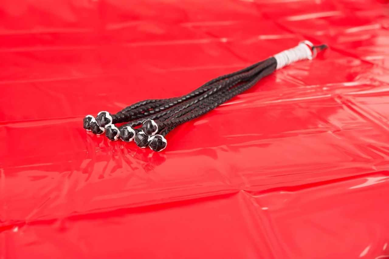 Lakk lepedő - 200x220cm (piros)