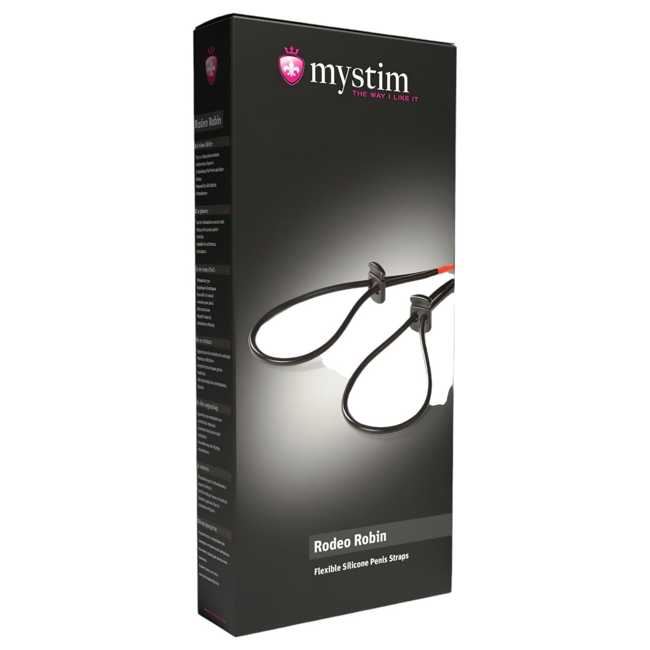 mystim Rodeo Robin - elektro pénisz-heregyűrű