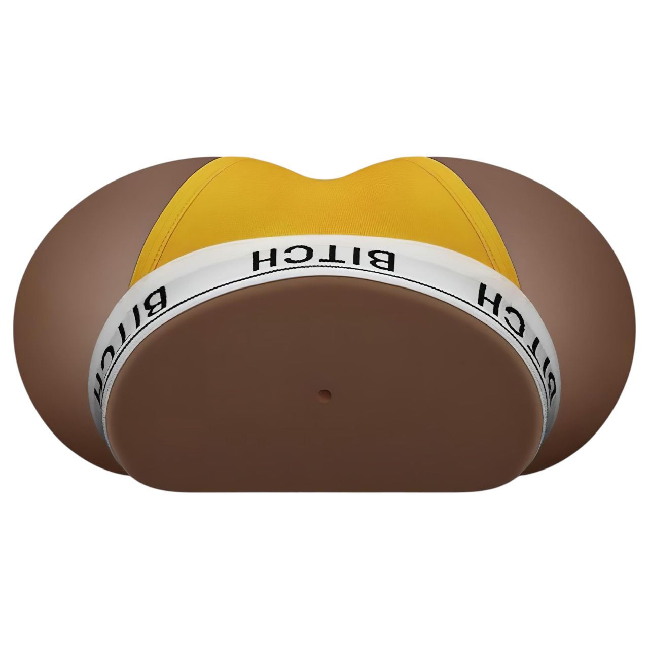 Lovetoy Streetgirl's 12 - műpunci torzó és tanga (sötét natúr)