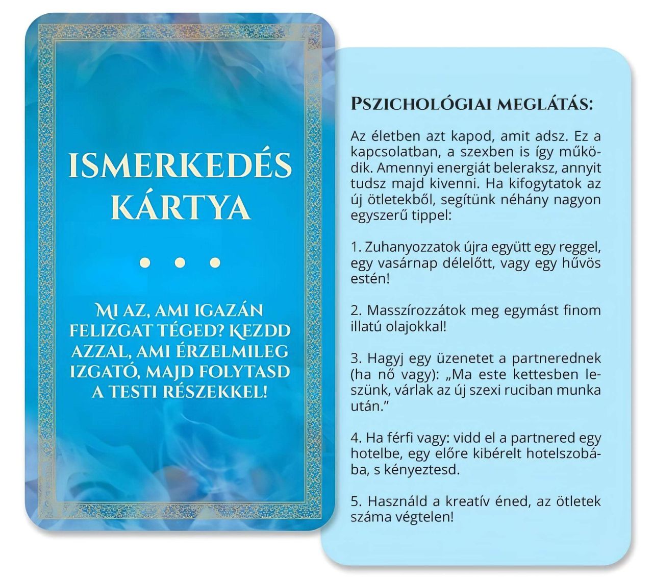 Érzékek Játéka - felnőtt szex társasjáték Érzékek Játéka - felnőtt szex társasjáték