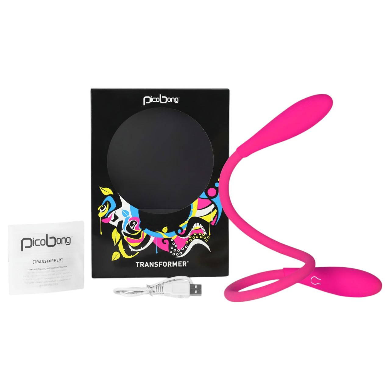 / Picobong Transformer - vízálló unisex vibrátor (pink) / Picobong Transformer - vízálló unisex vibrátor (pink)