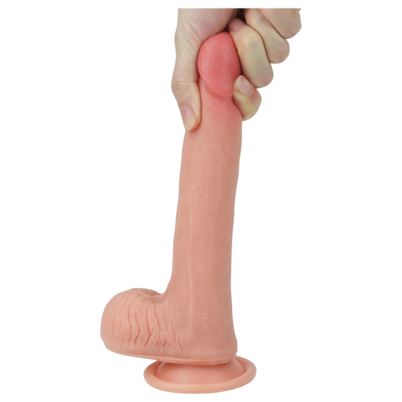 Lovetoy Nature Cock - kétrétegű élethű dildó - 20cm (natúr) Lovetoy Nature Cock - kétrétegű élethű dildó - 20cm (natúr)