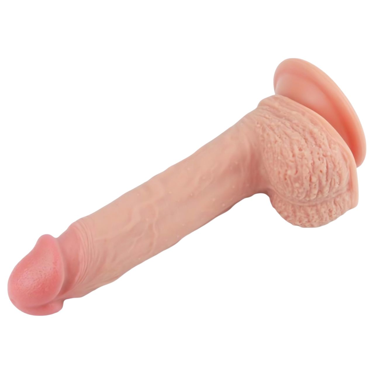 Lovetoy Nature Cock - tapadókorongos élethű dildó - 21cm (natúr) Lovetoy Nature Cock - tapadókorongos élethű dildó - 21cm (natúr)