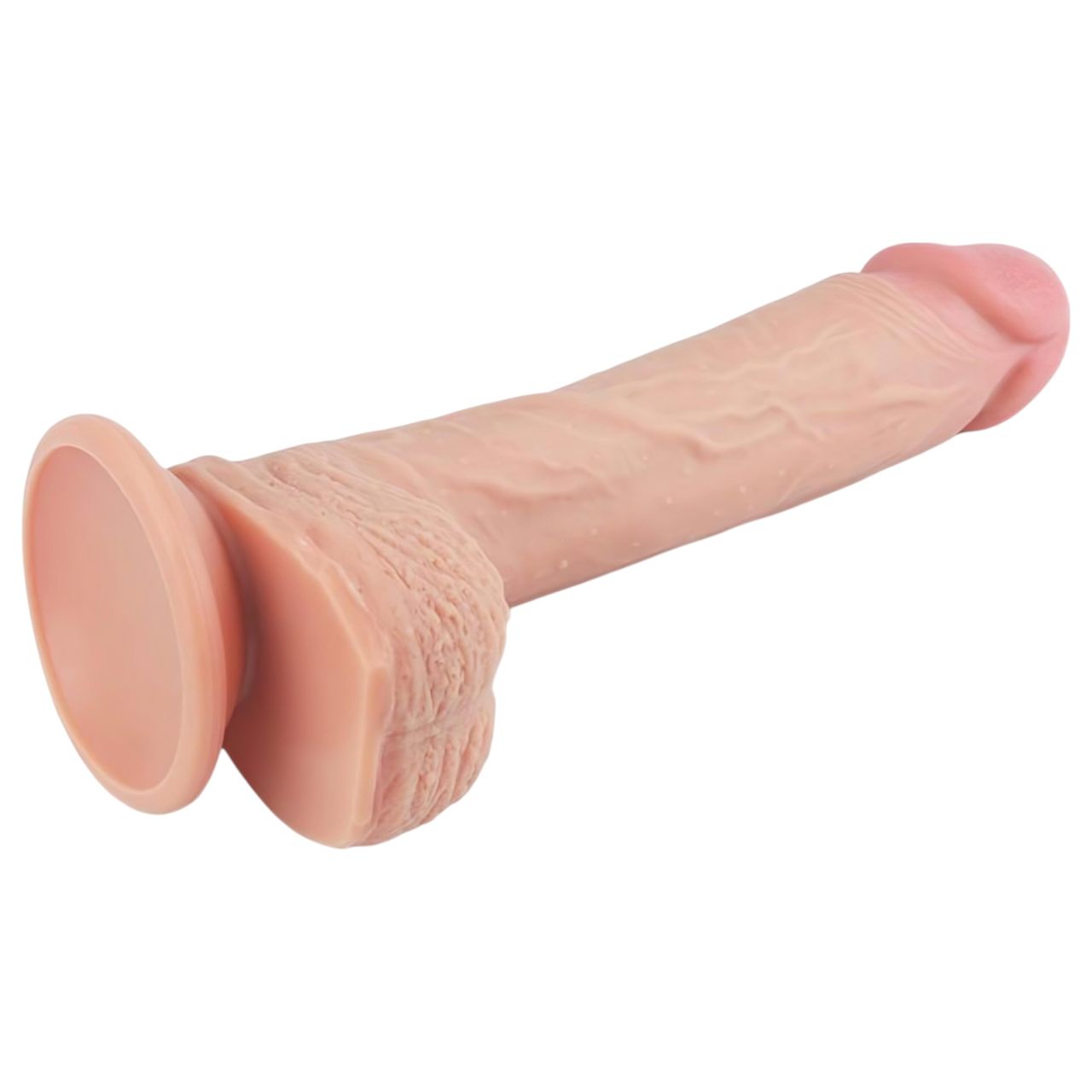 Lovetoy Nature Cock - tapadókorongos élethű dildó - 21cm (natúr) Lovetoy Nature Cock - tapadókorongos élethű dildó - 21cm (natúr)