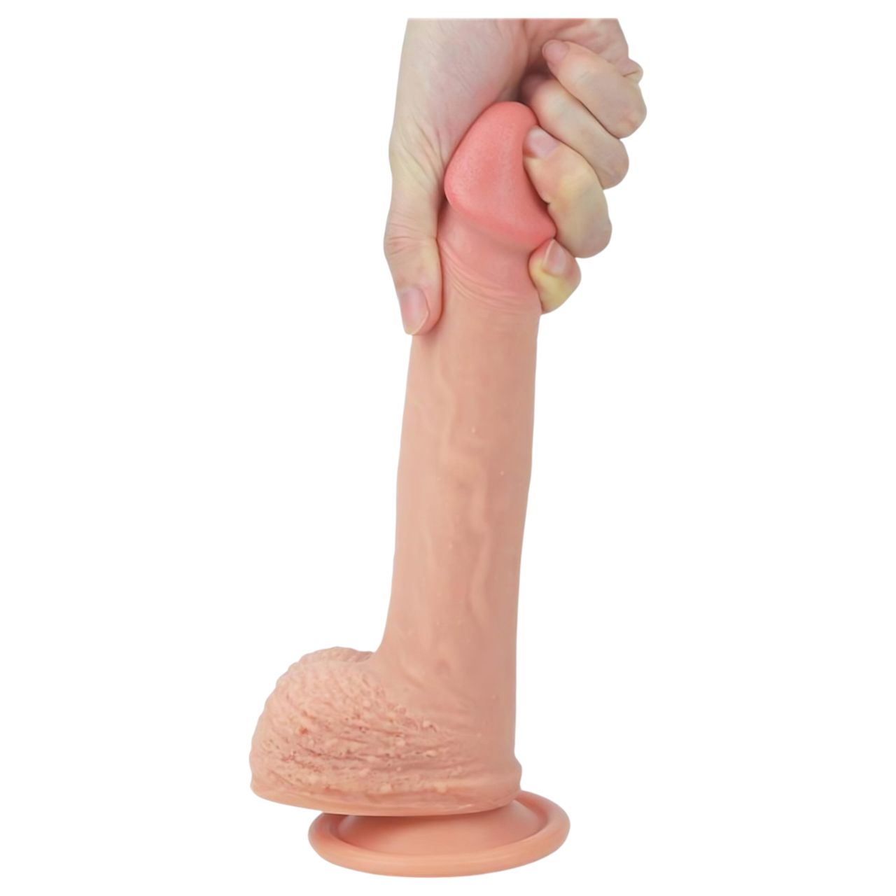Lovetoy Nature Cock - tapadókorongos élethű dildó - 21cm (natúr) Lovetoy Nature Cock - tapadókorongos élethű dildó - 21cm (natúr)