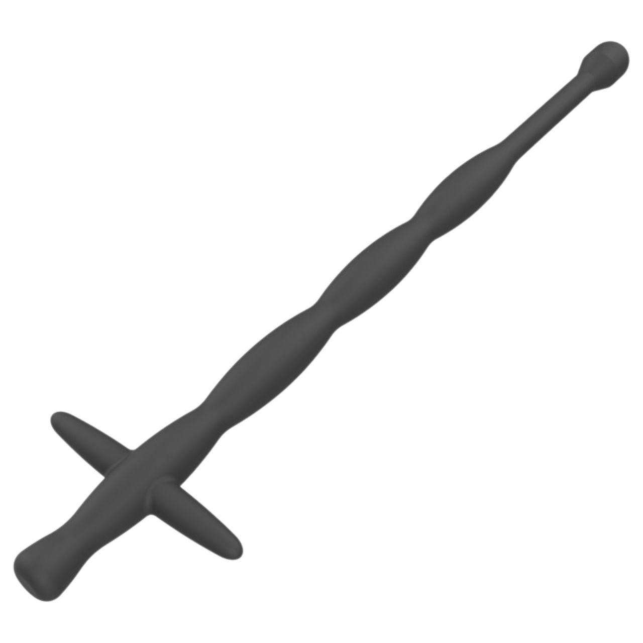 Men's Play - szilikon dilátor (fekete) Men's Play - szilikon dilátor (fekete)