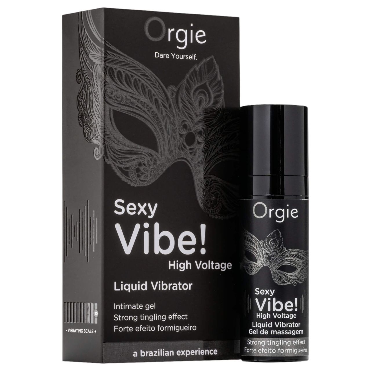 Orgie Sexy Vibe High Voltage - unisex folyékony vibrátor (15ml)