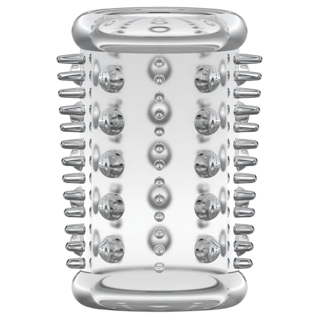 Stay Hard - apró tüskés péniszmandzsetta (átlátszó) Stay Hard - apró tüskés péniszmandzsetta (átlátszó)