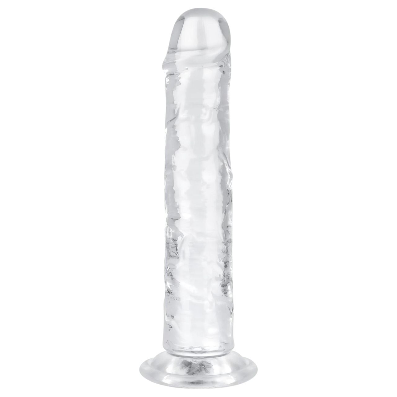 EasyToys - zselés dildó - 16cm (átlátszó)