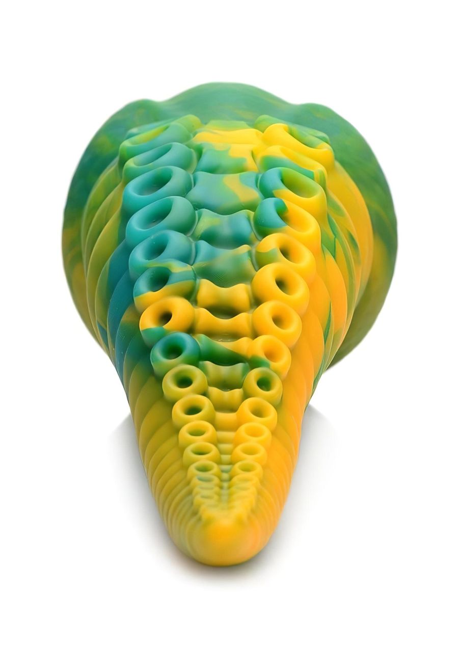 Creature Cocks Monstropus - dildó - 22cm (sárga)