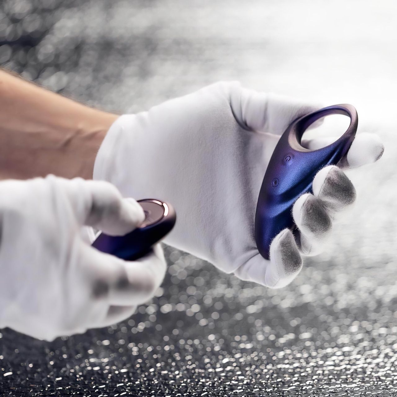 Hueman Neptune - vízálló vibrációs péniszgyűrű (lila) Hueman Neptune - vízálló vibrációs péniszgyűrű (lila)