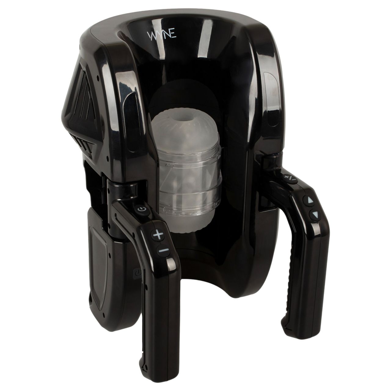 WYNE 10 - automata maszturbátor kapaszkodóval (fekete) WYNE 10 - automata maszturbátor kapaszkodóval (fekete)