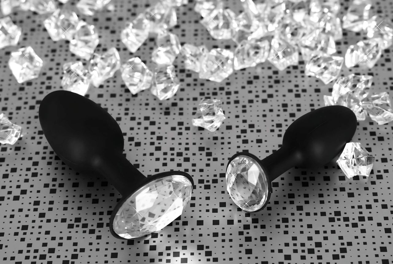 You2Toys - Diamond - szilikon anál plug (kicsi)