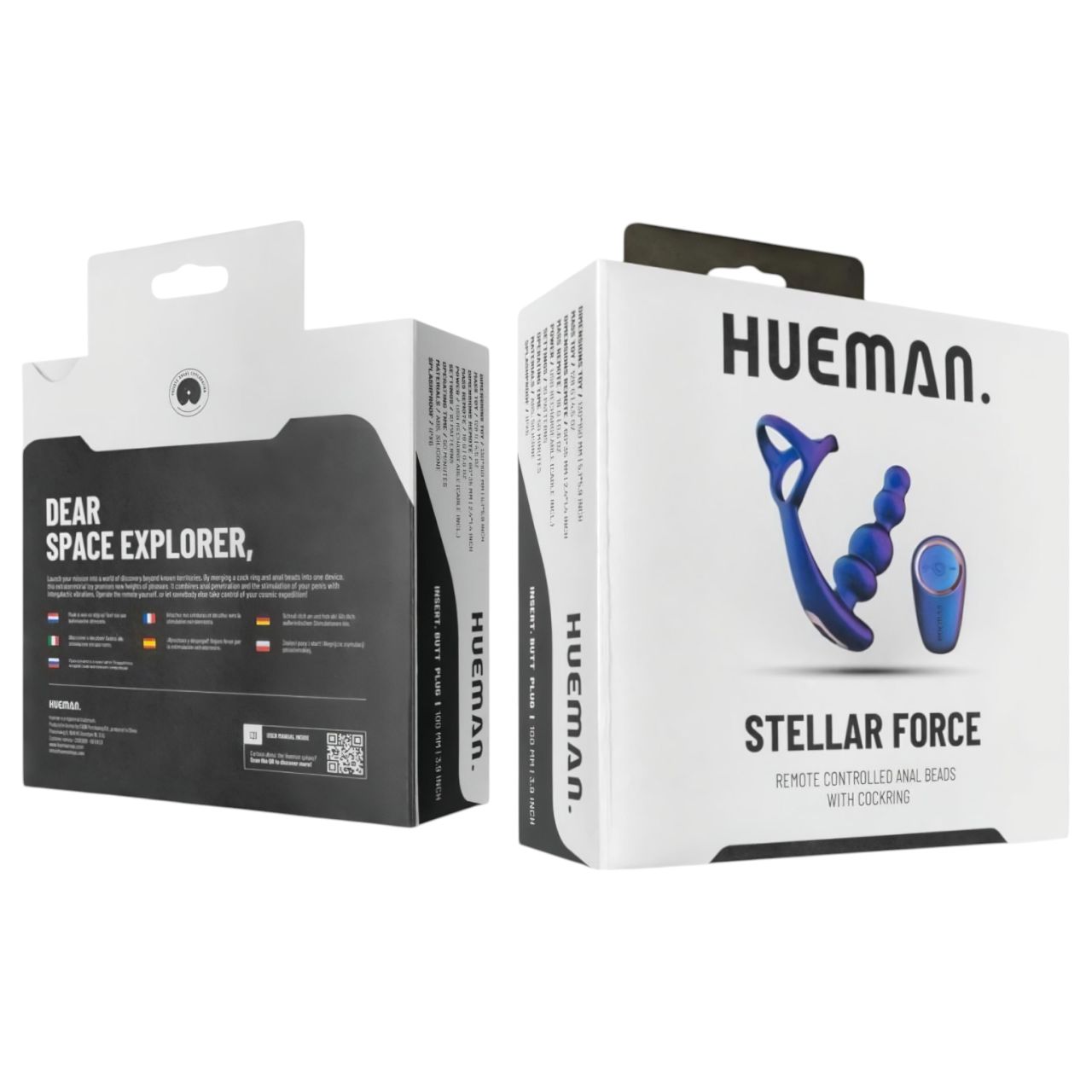 Hueman Stellar Force - anál vibrátor és péniszgyűrű (lila) Hueman Stellar Force - anál vibrátor és péniszgyűrű (lila)
