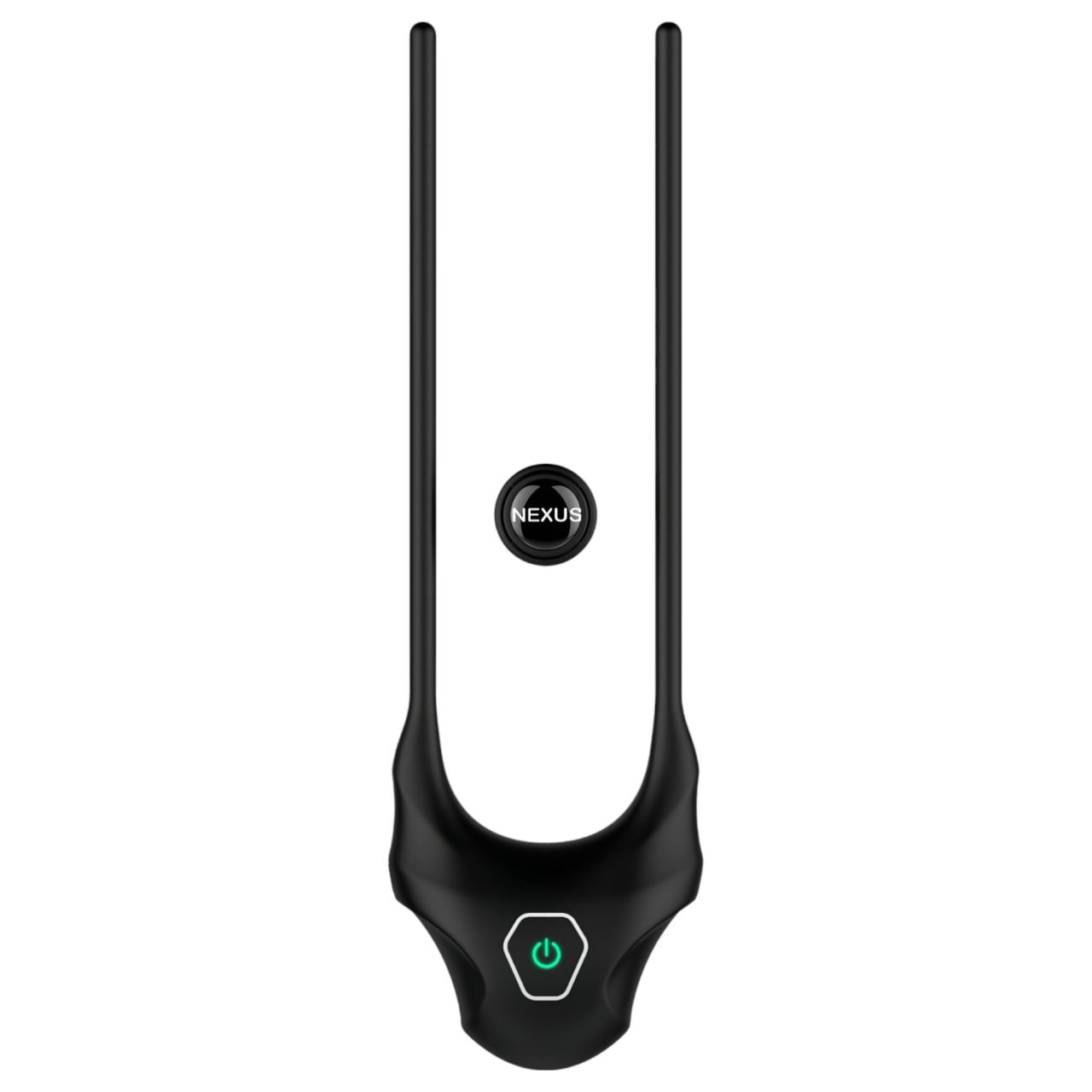 Nexus Forge - állítható vibrációs péniszgyűrű (fekete)