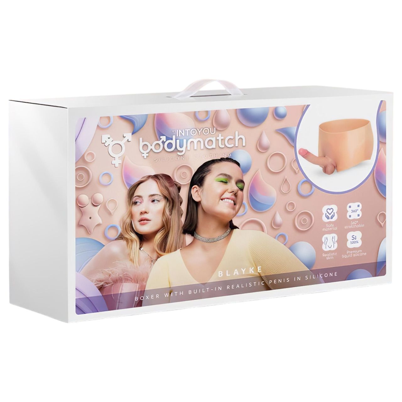 INTOYOU - felcsatolható realisztikus műpénisz (natúr) INTOYOU - felcsatolható realisztikus műpénisz (natúr)