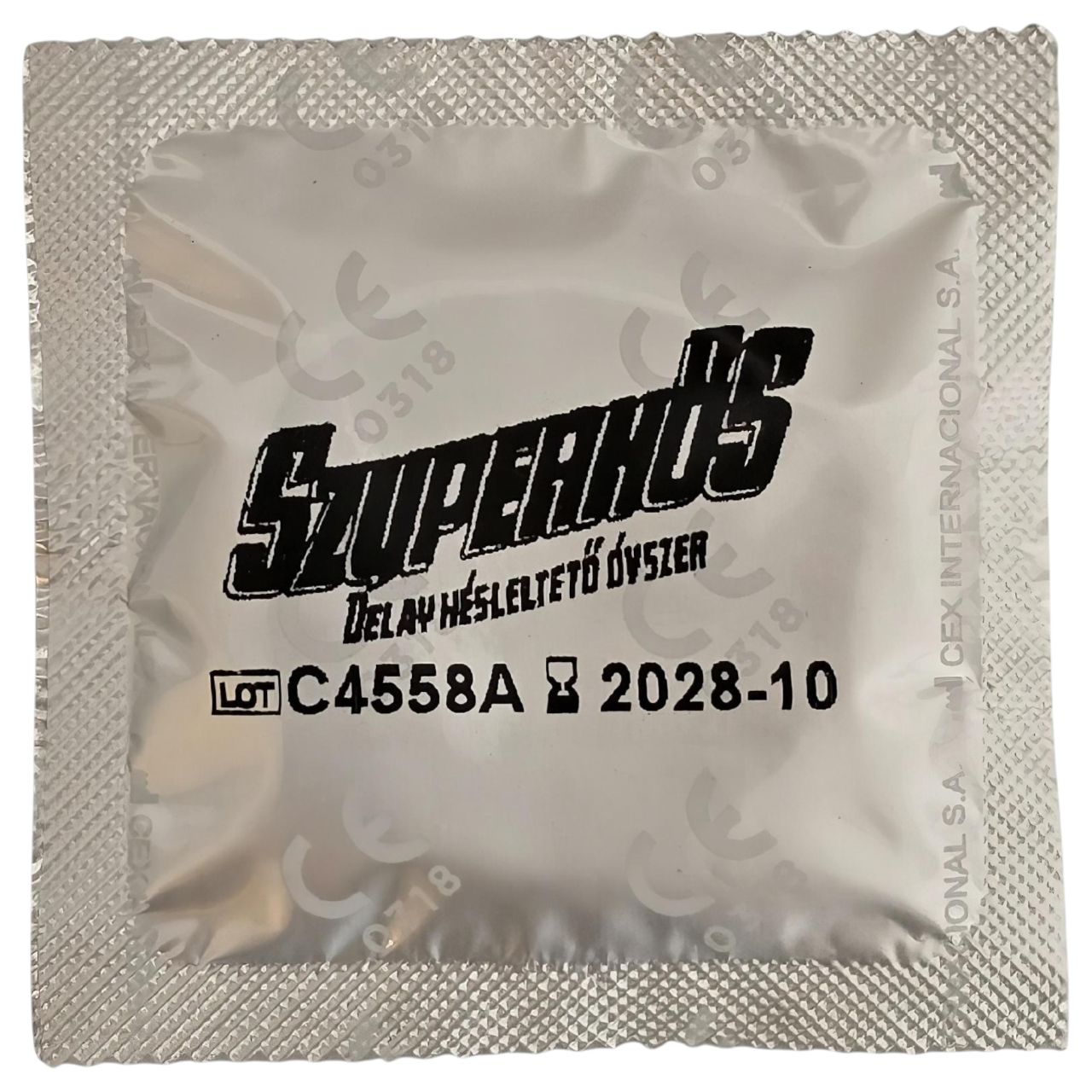 Szuperhős - késleltető hatású óvszer (3db)