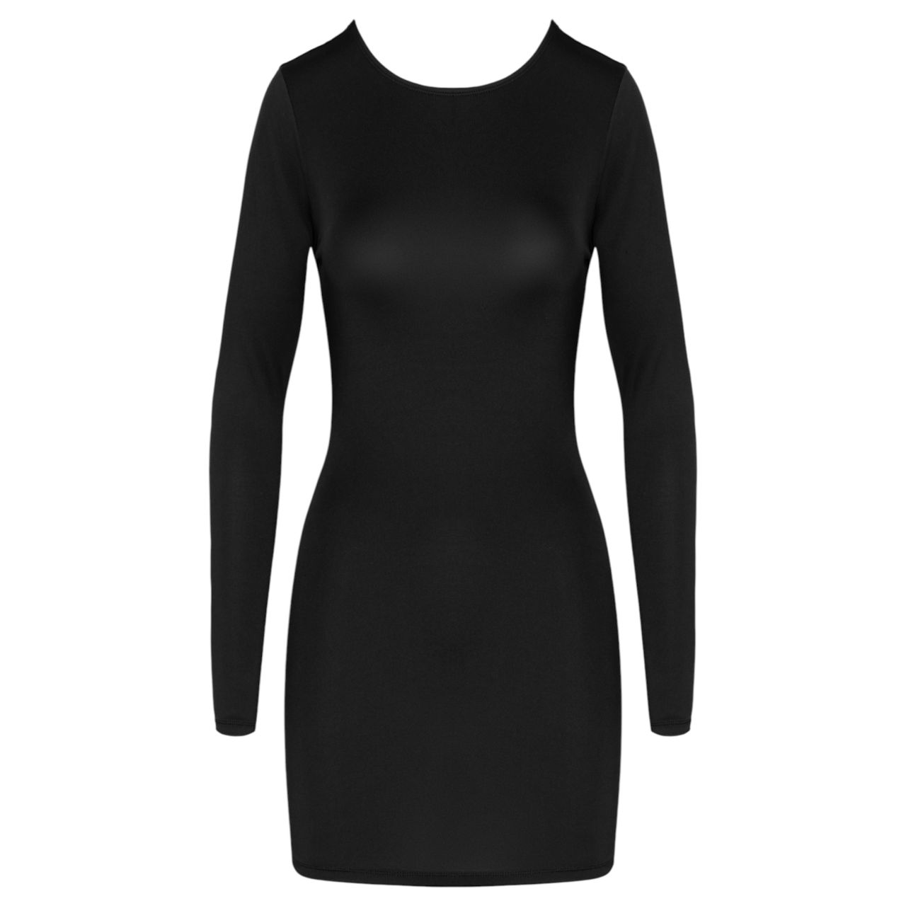 Cottelli - nyitott hátú miniruha (fekete)