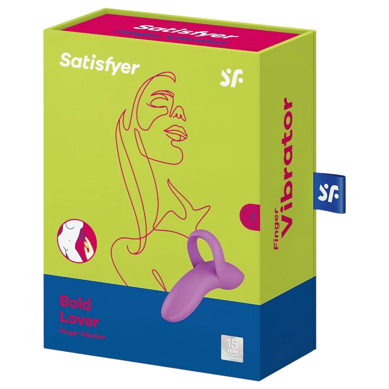 Satisfyer Bold Lover - akkus, vízálló ujj vibrátor (pink) Satisfyer Bold Lover - akkus, vízálló ujj vibrátor (pink)