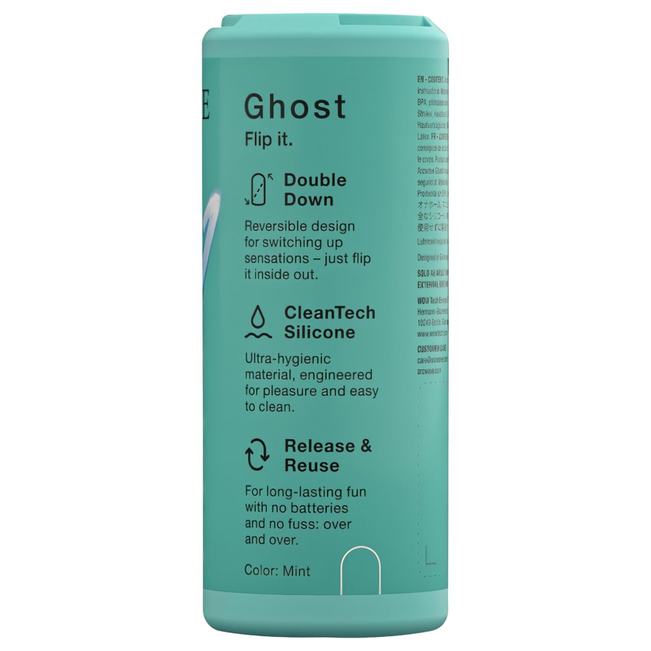 Arcwave Ghost - kifordítható zseb maszturbátor (zöld) Arcwave Ghost - kifordítható zseb maszturbátor (zöld)