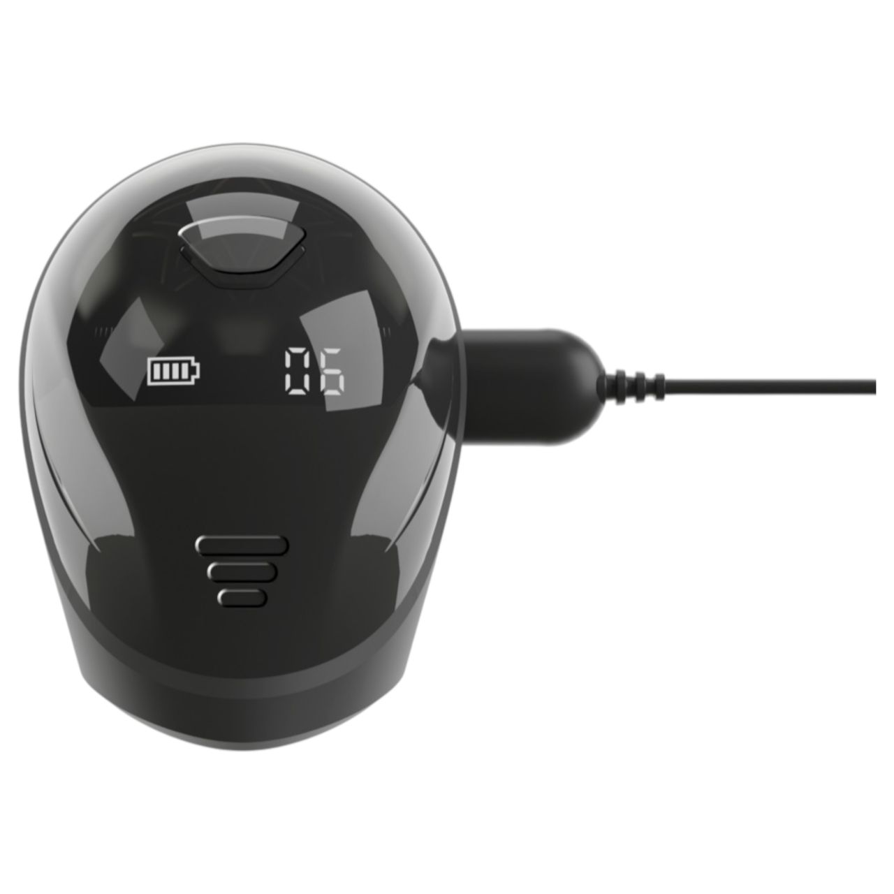 Rebel - vízálló makkvibrátor (fekete) Rebel - vízálló makkvibrátor (fekete)