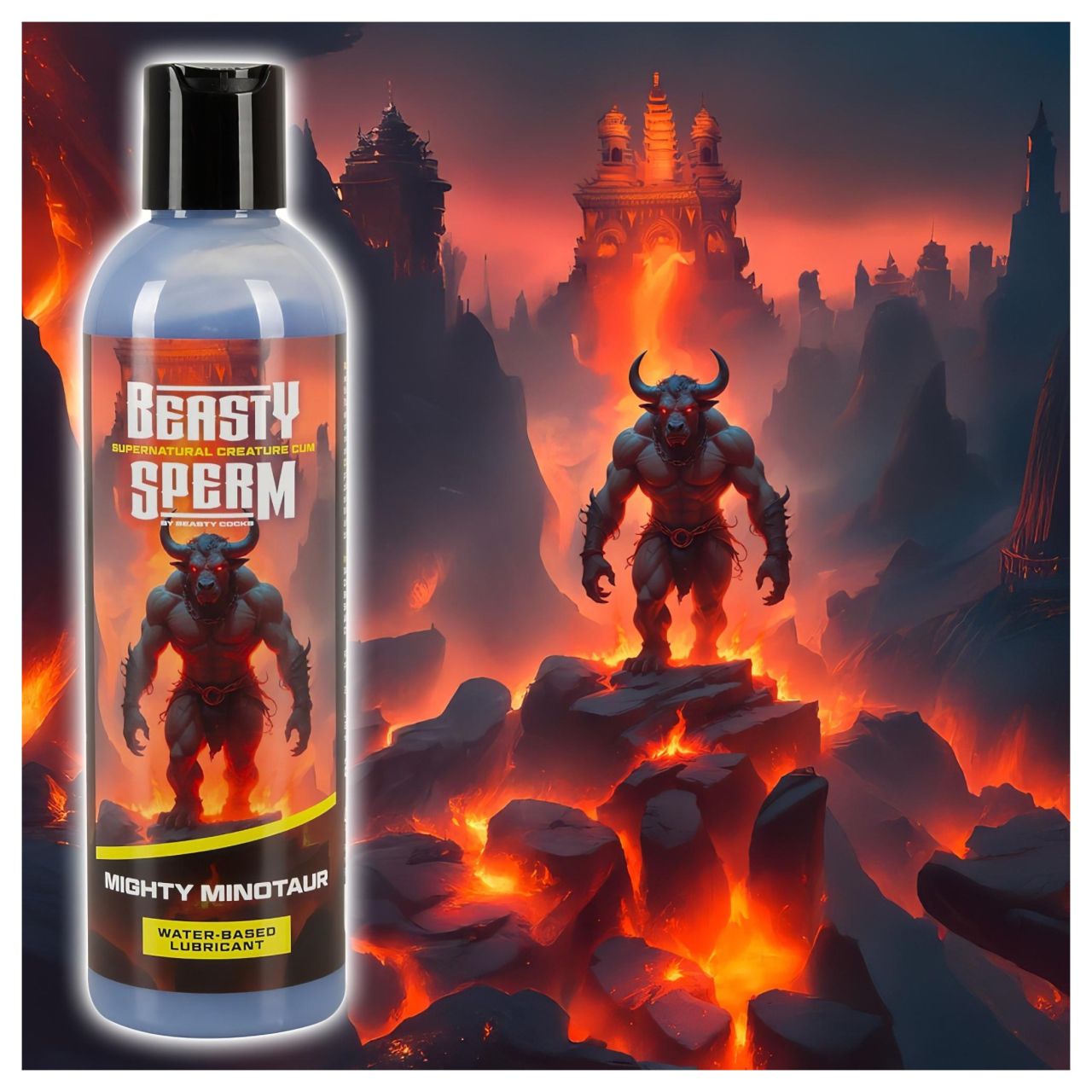 Beasty Cocks - misztikus dildó szett és síkosító