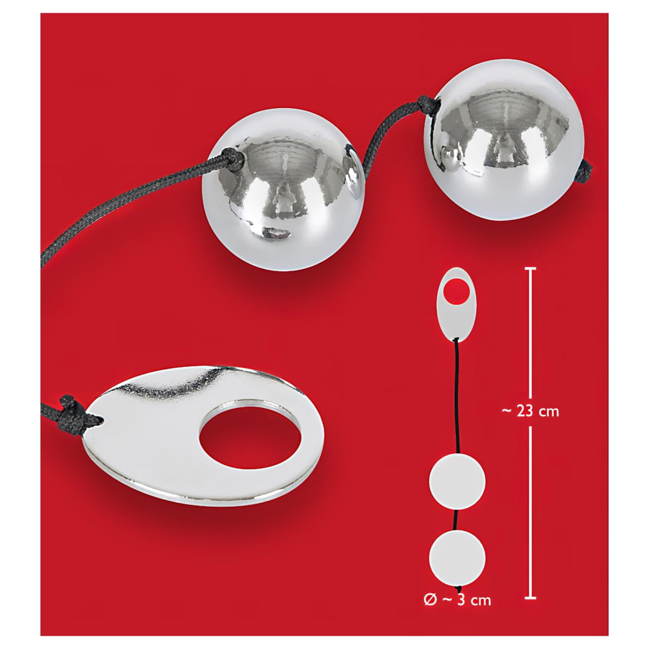 Bad Kitty - gésagolyó (ezüst)