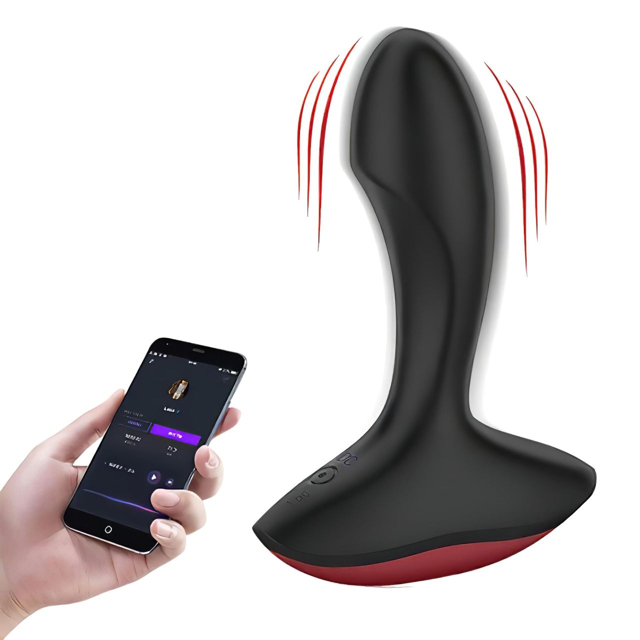 Magic Motion Solstice - App-vezérelt prosztata vibrátor, férfiaknak (fekete) Magic Motion Solstice - App-vezérelt prosztata vibrátor, férfiaknak (fekete)