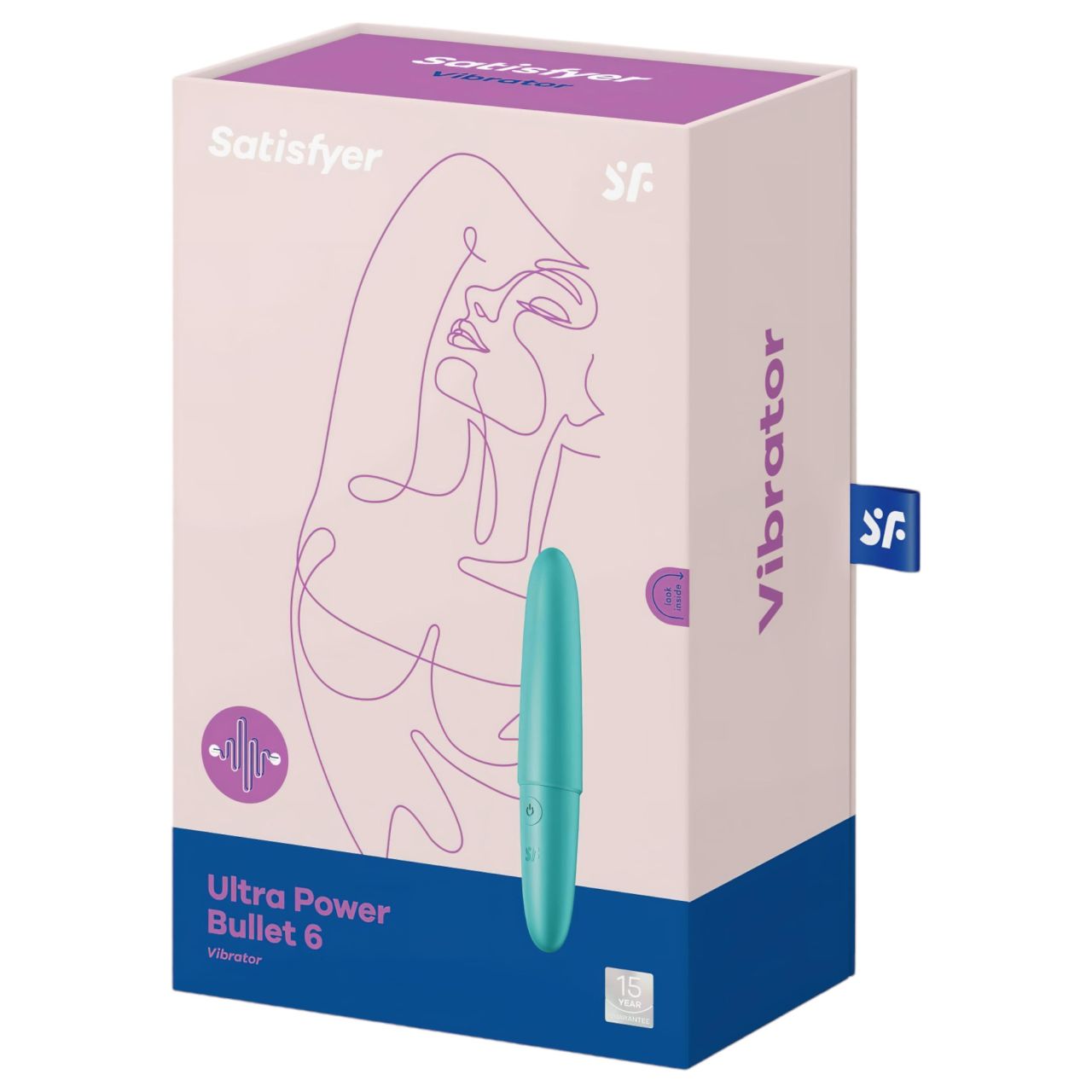 Satisfyer Ultra Power Bullet 6 - vízálló vibrátor (türkiz) Satisfyer Ultra Power Bullet 6 - vízálló vibrátor (türkiz)