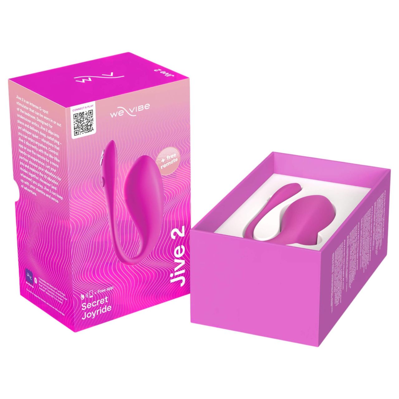 / We-Vibe Jive 2 - akkus, okos vibrotojás (pink) / We-Vibe Jive 2 - akkus, okos vibrotojás (pink)