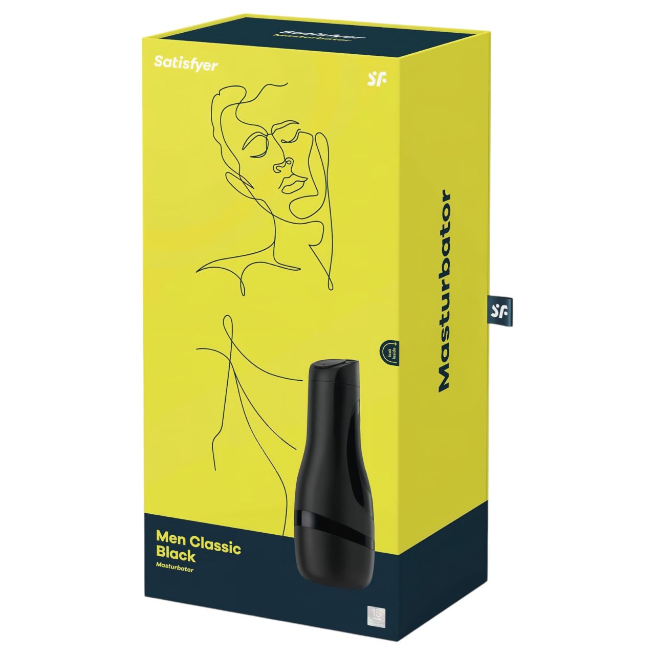 Satisfyer Men Classic - manuális szívó maszturbátor (fekete) Satisfyer Men Classic - manuális szívó maszturbátor (fekete)