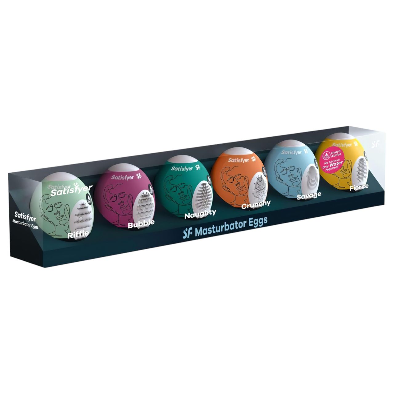 Satisfyer Egg Set - tojás maszturbátor szett (6db)