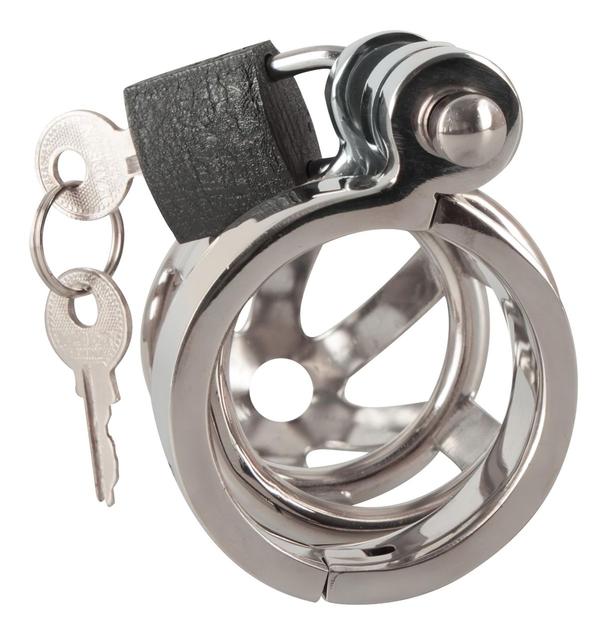 You2Toys - Chastity Cage - fém pénisz ketrec, lakattal You2Toys - Chastity Cage - fém pénisz ketrec, lakattal