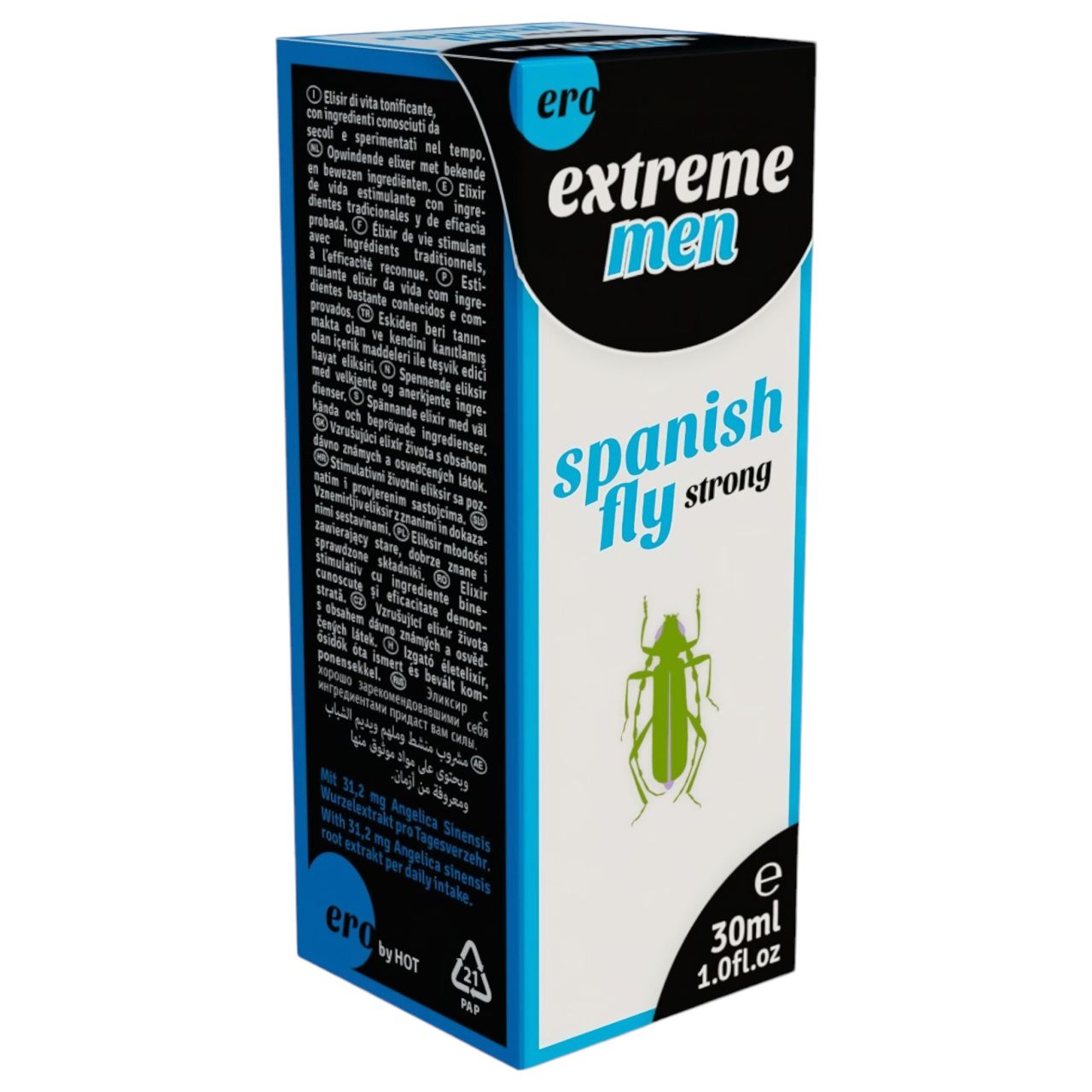 HOT Spanish fly Extreme - vágyfokozó csepp férfiaknak (30ml)
